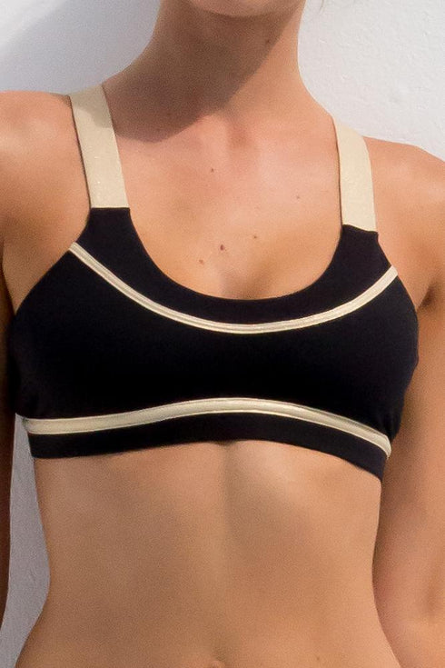 Luli Fama Warrior Spirit Cross Back Sports Bra
